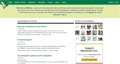 Desktop Screenshot of mnfurs.org