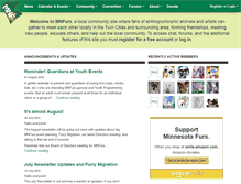 Tablet Screenshot of mnfurs.org